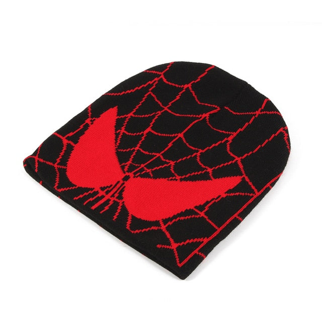 Children's Color Matching Knitted Beanies SPIDEY TIME