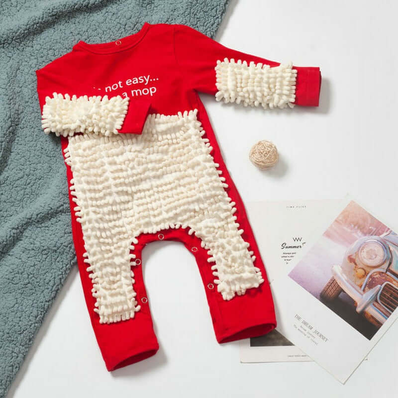 Baby Mop Romper