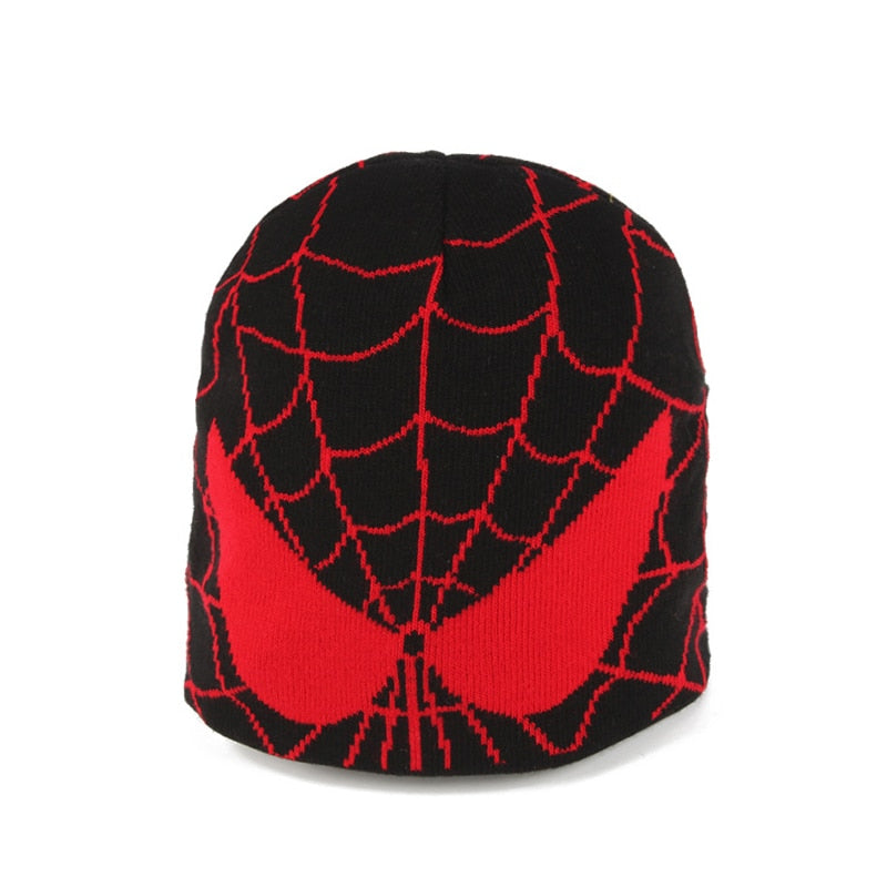 Children's Color Matching Knitted Beanies SPIDEY TIME