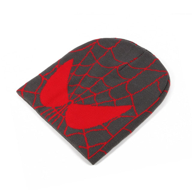 Children's Color Matching Knitted Beanies SPIDEY TIME