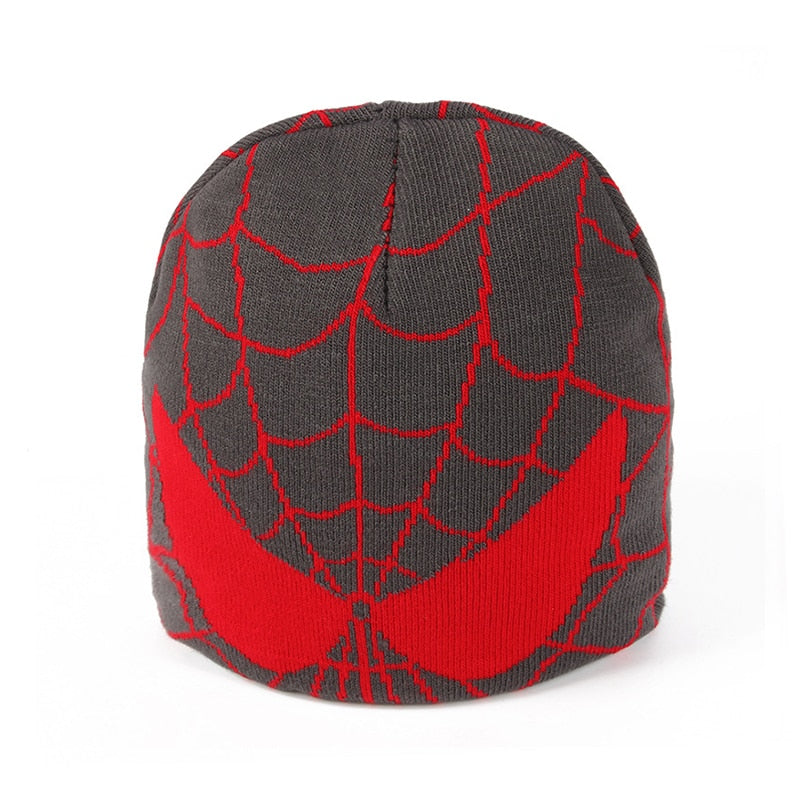 Children's Color Matching Knitted Beanies SPIDEY TIME